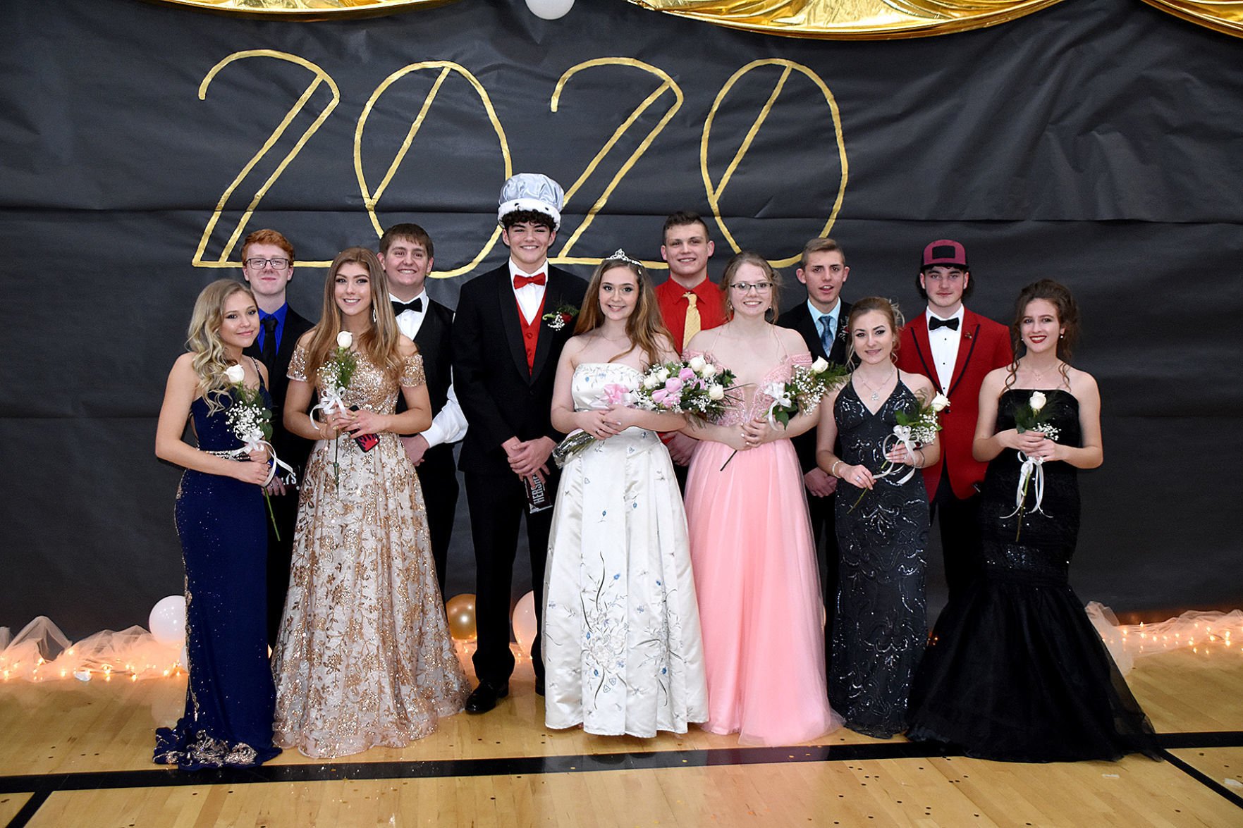 Athens High Winter Ball Junior Court